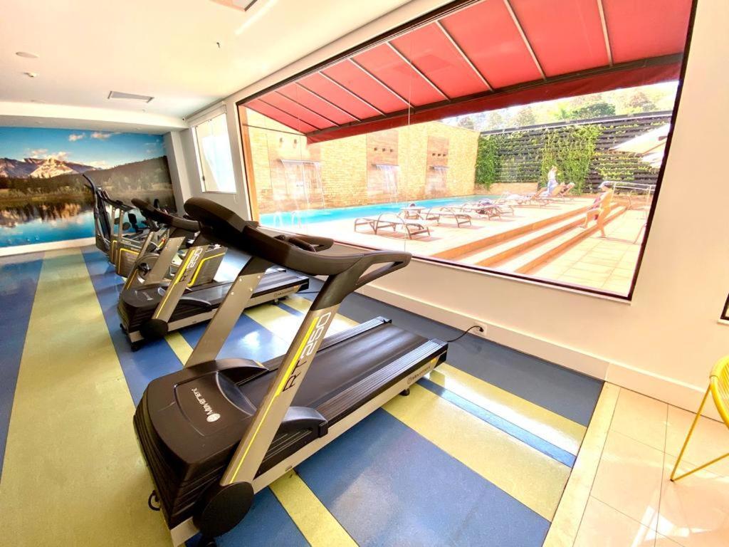 Flat Completo Com Servicos Em Hotel 5 Estrelas 里贝朗普雷托 外观 照片